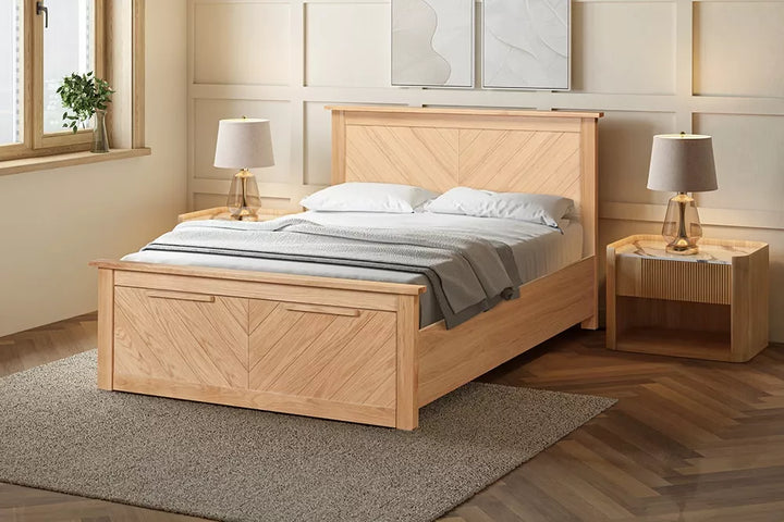 Limelight Kenji Oak Storage Bed Frame