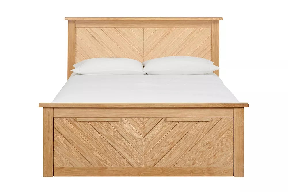 Limelight Perth Oak Storage Bed Frame