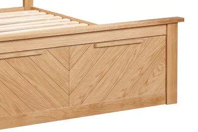 Limelight Perth Oak Storage Bed Frame