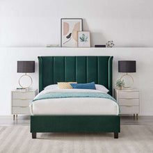 Load image into Gallery viewer, Limelight Polaris Bed Frame Emerald Green
