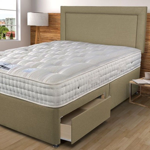 Sleepeezee Backcare Luxury 1400 Mattress and Premium Mi-Design Base Divan Bed Set