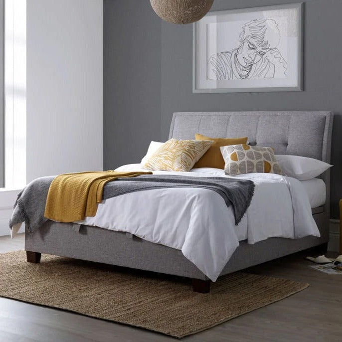 Kaydian Accent Ottoman Bed Frame Marbella Grey