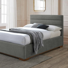 Load image into Gallery viewer, Time Living Mayfair Ottoman Bed Frame Light Grey
