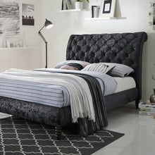 Load image into Gallery viewer, Time Living Venice Bed Frame Black

