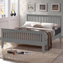 Load image into Gallery viewer, Time Living Turin Bed Frame Grey
